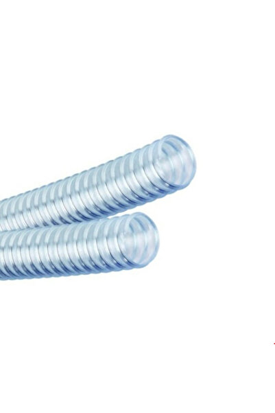 FIRAT Mavi Şeffaf Spiral Gırtlak Hortum 1-1/4  1 metre