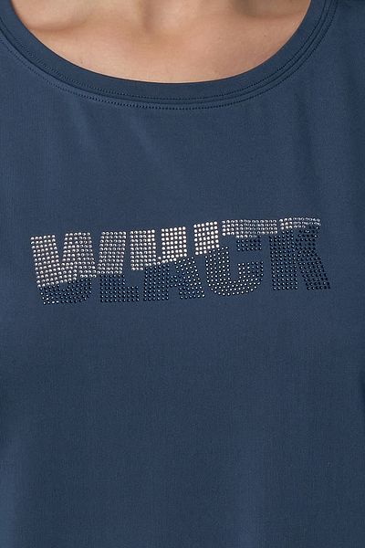 bilcee Tricou imprimat cu piatră de carbon pentru femei Model: 4079