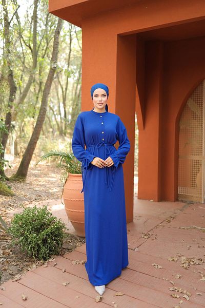 Nissra Πλεκτό φόρεμα Ankanoor Saks Half Placket Twist Anka258066