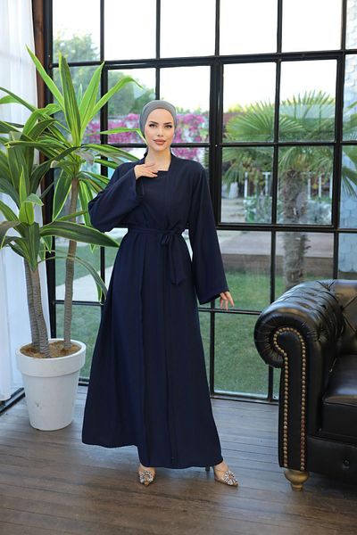 Nissra Φόρεμα Ankanoor Navy Blue Abaya Look Anka255040