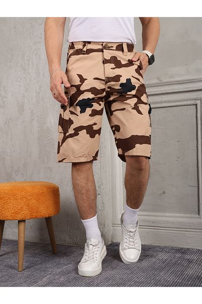 FRANKNESS JNS Ανδρικό σορτς Cargo Camouflage