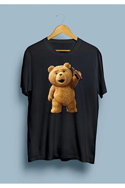 donamod Tricou oversize cu imprimeu Bear Teddy Design