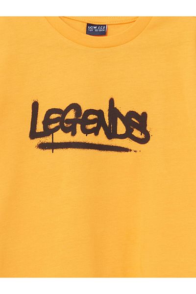 LC Waikiki New Season Crew Neck Boy's T-Shirt - S5Hf42Z4