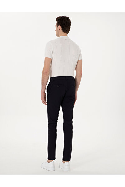 Pierre Cardin Lacivert Slim Fit Jogger Kanvas Pantolon 50305880-VR033