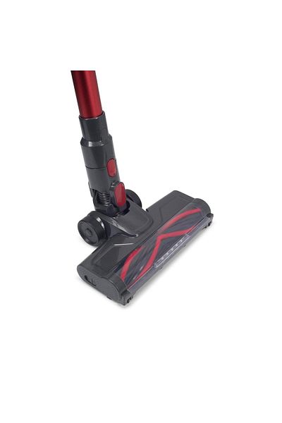Hausberg 2in1 Vertical Vacuum Cleaner Hb-2033gr, 900w, 0.7l, 2 Speeds, Red-gray