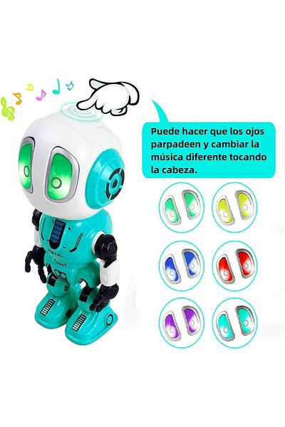 LRS STORE Interactive Robot Toy with Sound and Repeating Light Magnificent Figure