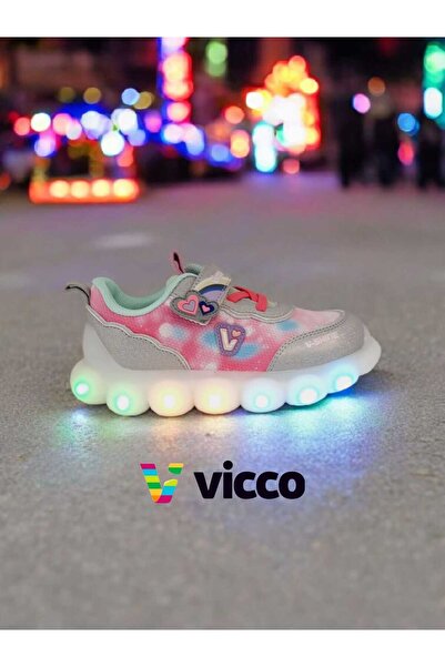 Vicco Vi̇cco Balloon Lighted Girls' Orthopedic Sports Shoes