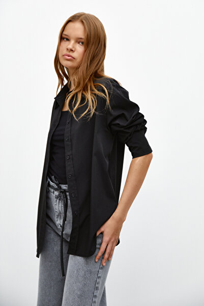 urban focus Oversize Shirt with Wide Cuffs