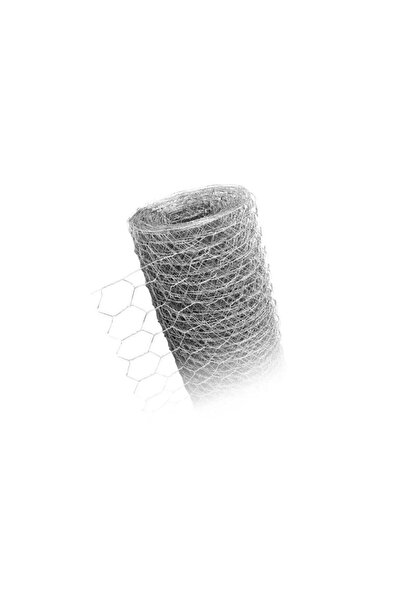 Genel Markalar Bahçe Çit Teli Örgülü Tel 100cm Yükseklik 20mt Uzunluk 7x7 Göz Aralığı 1.1mm Kalınlık