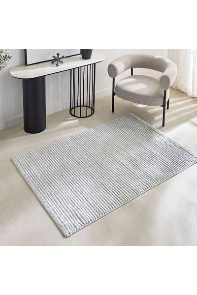 Home Box Mashael Roche Stain Resistant Polypropylene Rug - 110x160 cm