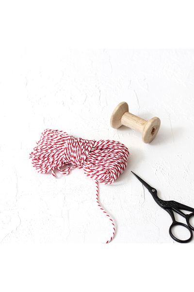 Bimotif 25 Meter Red-White Bundle Lanyard