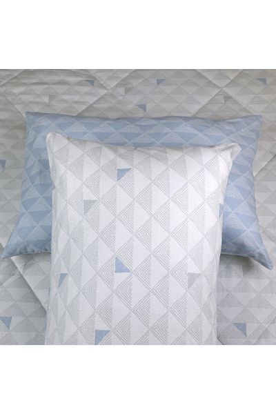 Home Box Malta Pixel 3-Piece Printed Cotton King Comforter Set - 220x240 cm