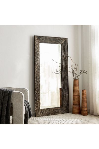 Home Box Rena Taper Wooden Floor Mirror - 90x180 cm