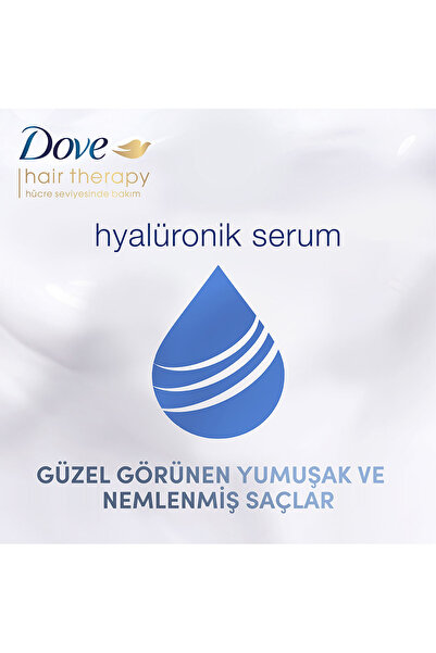 Dove Hair Therapy Saç Bakım Şampuanı Hydration Spa 350 ml + Serum Saç Bakım Kremi 170 ml