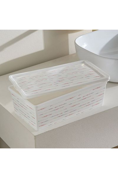 Home Box Meadows Trend Printed Box - 5 L