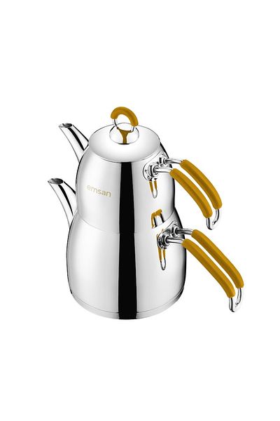 Emsan Mina Maxi Size Teapot Set Yellow