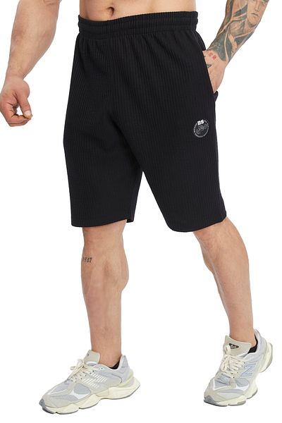 Big Sam Men's Cotton Sports Shorts with Emblem Big Sam 1521