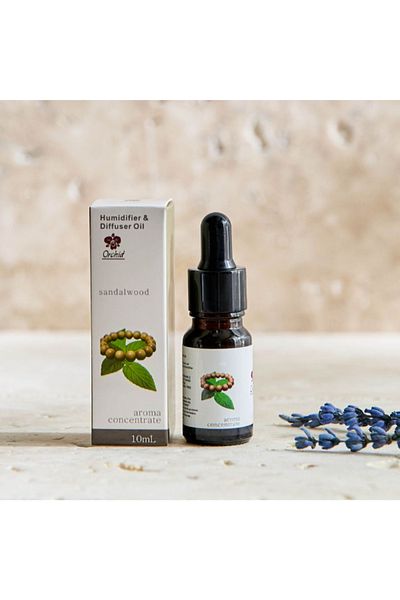 ORCHID Sandalwood Aroma Concentrate Humidifier and Diffuser Oil - 10 ml