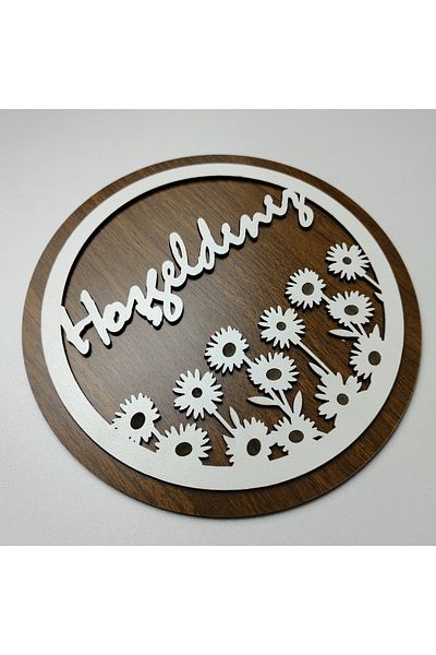 HARPİES "Welcome" Door Ornament | 20*20cm | Ks8002