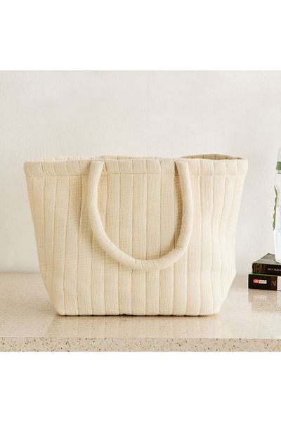 Home Box Bella Fyra Curved Gift Tote Bag - 18x13x18 cm