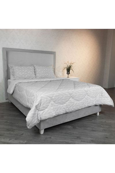 Home Box Malta Centrum 3-Piece Printed Cotton King Comforter Set - 220x240 cm