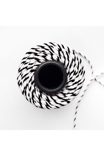 Bimotif Package Lanyard, Black-white 100 Meters