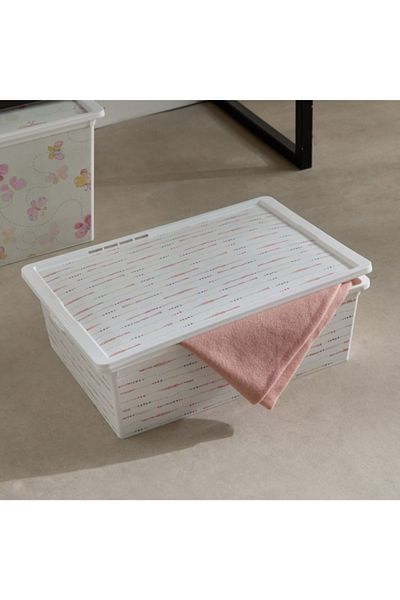 Home Box Meadows Trend Printed Box - 52.5x37x17.5 cm