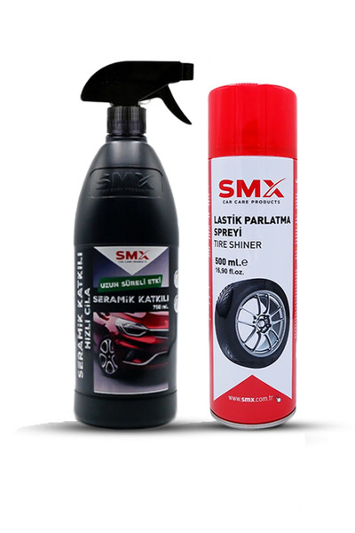 SMX Lastik Parlatma Spreyi Seramik Cila / Hızlı Cila / Pratik Cila