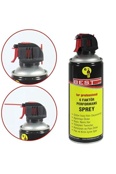 Genel Markalar Yeni Tabancalı Tetikli Best Altı 6 Faktör Pas Sökücü Yağlayıcı Sprey 400 ml