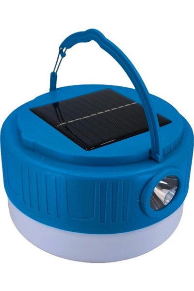 Hubstein Solar Aydınlatma Şarjlı Lamba El Feneri Özellikli Usb Type-c Şarj Çı...