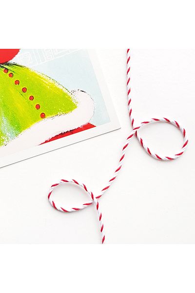 Bimotif 25 Meter Red-White Bundle Lanyard