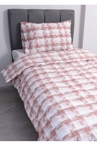miracool Single Duvet Cover Set Checkered / Duvet Cover + Fitted Sheet + Pillow Case