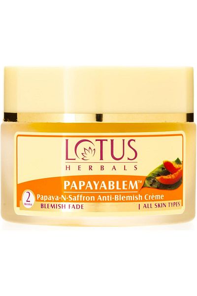 Lotus Herbals Papayablem Anti Blemish Cream 50gm
