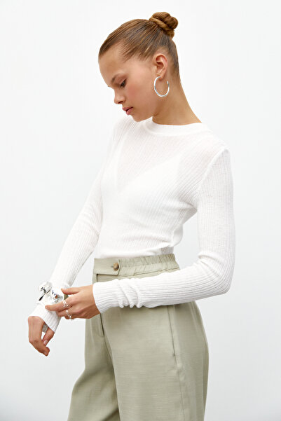 urban focus Crew Neck Knitted Blouse