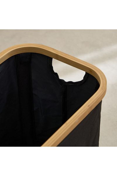 Home Box Oxford Fabric Laundry Hamper - 38.5x26.5x30.5 cm