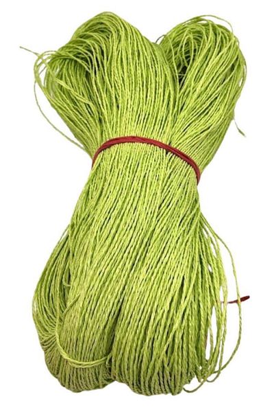 angel çanta aksesuar Angel Bag Accessory Neon Green Color Paper Rope 500 Gr