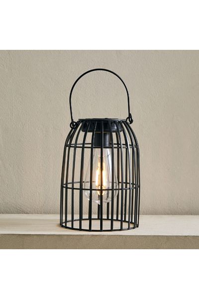Home Box Wadee Metal Solar Lamp - 14x14x19 cm