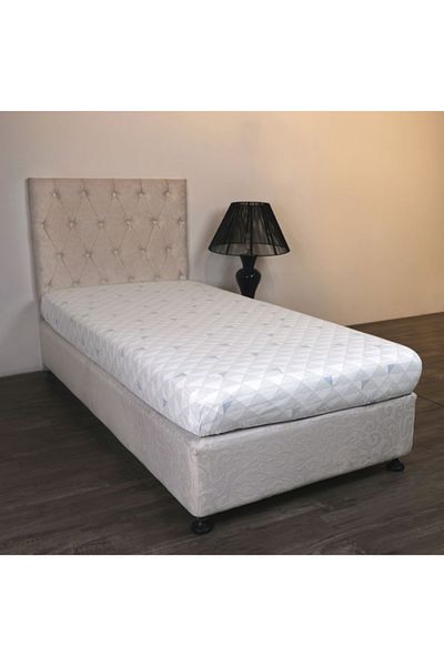 Home Box Malta Pixel Printed Cotton Twin Flat Sheet - 170x260 cm