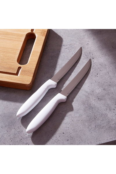 TRAMONTINA سكين شريحة لحم - مجموعة من قطعتين