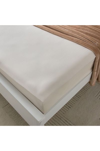 Home Box Essential Super King Cotton Fitted Sheet - 200x200+36 cm