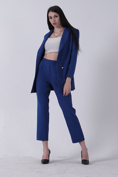 Feminist Blazer Jacket Pantalon Double Set (Saks 0106305 )