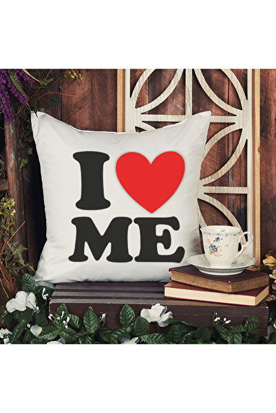 qoeuyl boutique Volim sebe Štampano Punjenje od vlakana Poklon Jastuk