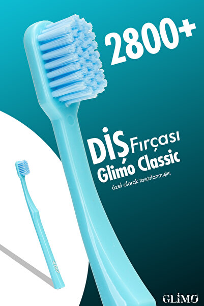 Glimo Classic 2800 Diş Fırçası, Hassas Diş Eti Dostu, Ultra Yumuşak Kıl, Diş ...
