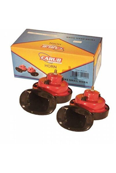 Universal Dadat Korna 2 Li Oto Araba Kornası 12 Volt Robust Çift Fişli