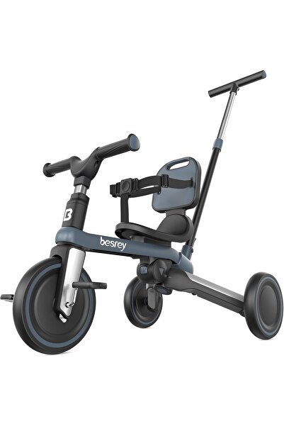 besrey 1-3 Yaş Katlanabilir Çocuk Bisikleti Ebeveyn Kontrollü, 5 Modlu