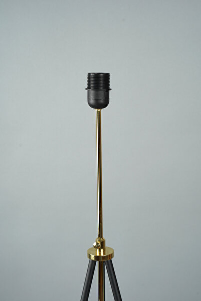 NAVEMU Pier Metal Lambader Siyah-Mavi-Kiremit (38x38x145 cm)