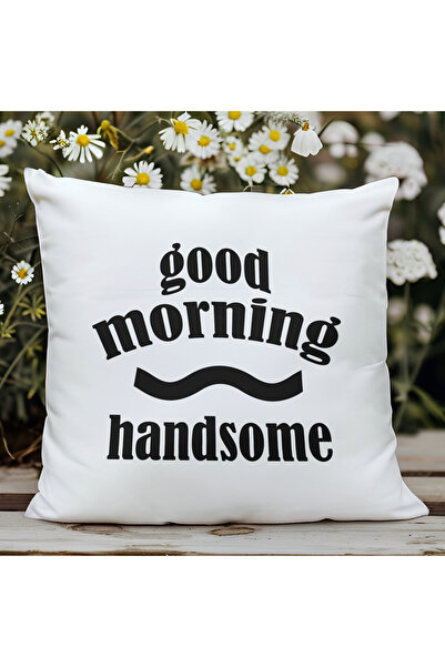 qoeuyl boutique Dobro jutro, lepi Štampano Punjenje od vlakana Poklon Jastuk