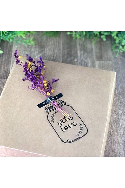 Bimotif Αυτοκόλλητο, With Love, 6,5x1 cm 2 Σελίδες
