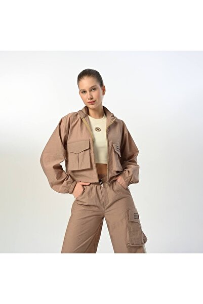 Elabutik Дівчачий комплект з курткою та штанами з кишенями