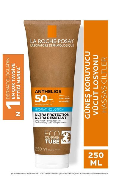 La Roche Posay La Roche-Posay Anthelios Spf 50 – Feuchtigkeitsspendende und Sonnenschutzlotion 250 ml